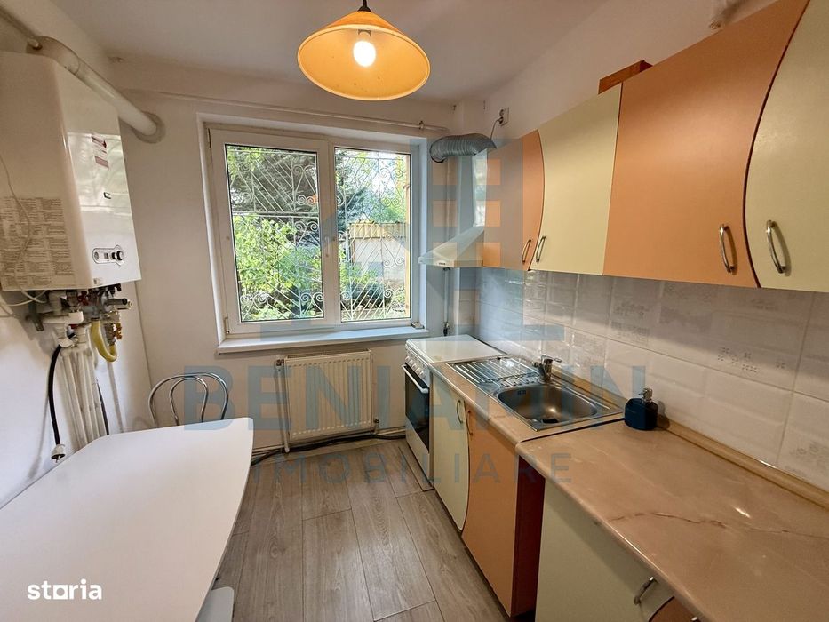 2 camere - mobilat - utilat - parter - centrala - AC - Botanica