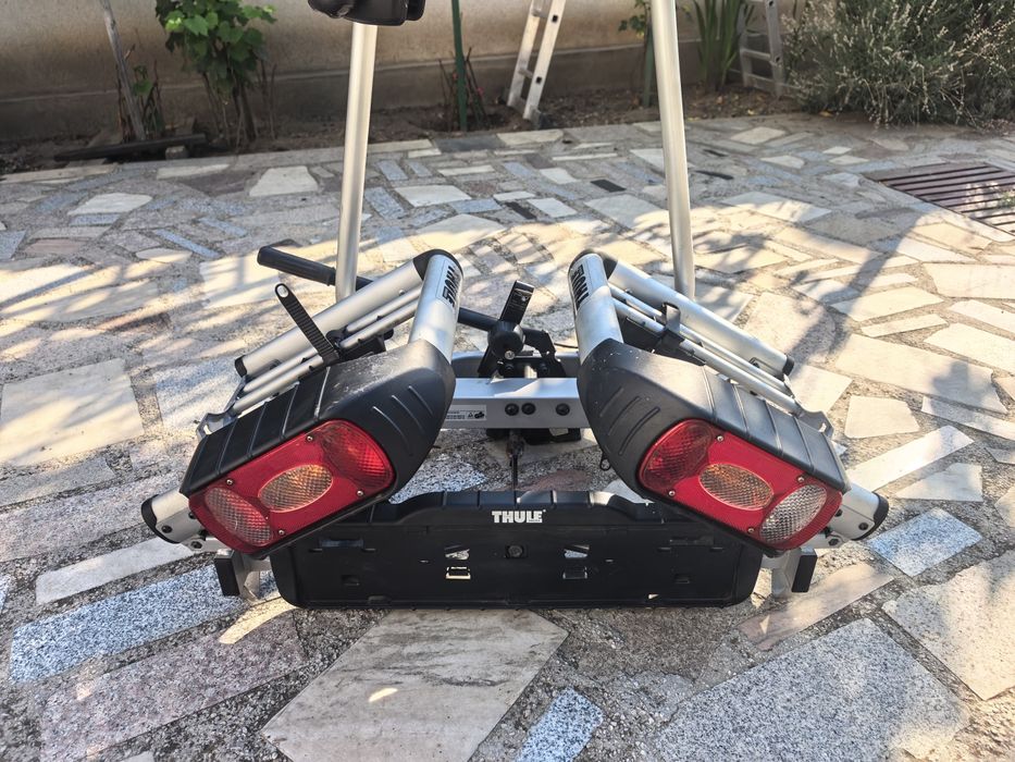 Suport Thule pentru doua biciclete EuroClassic 902 pentru carlig + cheie antifurt