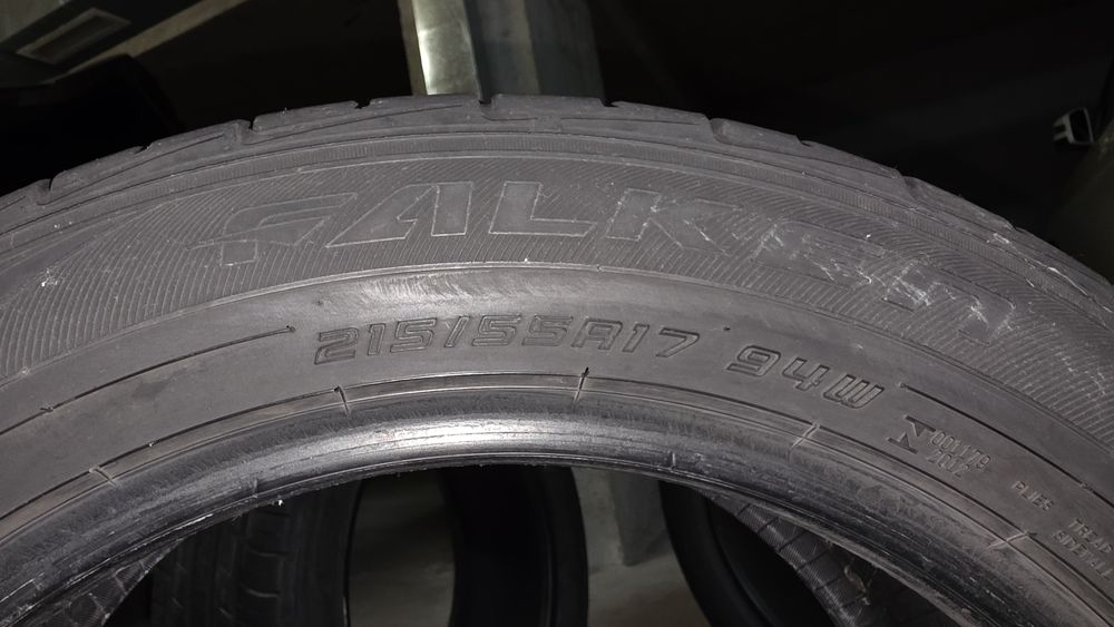 4 бр. летни гуми 215/55R17