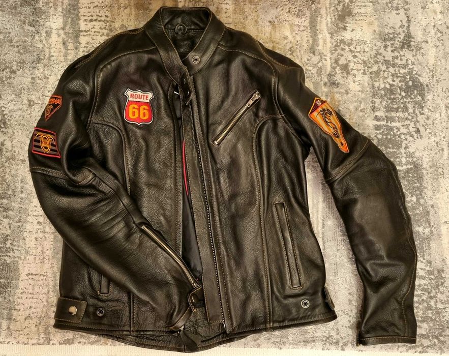 Geaca piele unisex, Haveba, editie limitata.