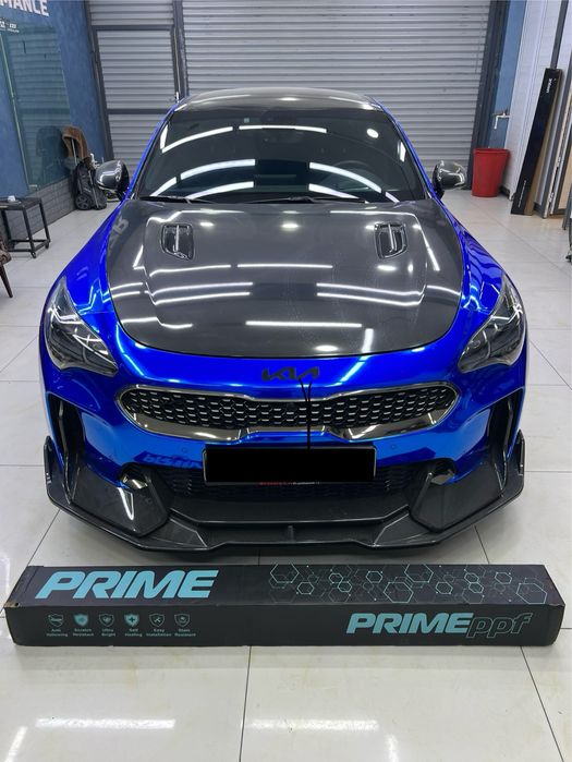 Оклейка зоны риска авто пленкой