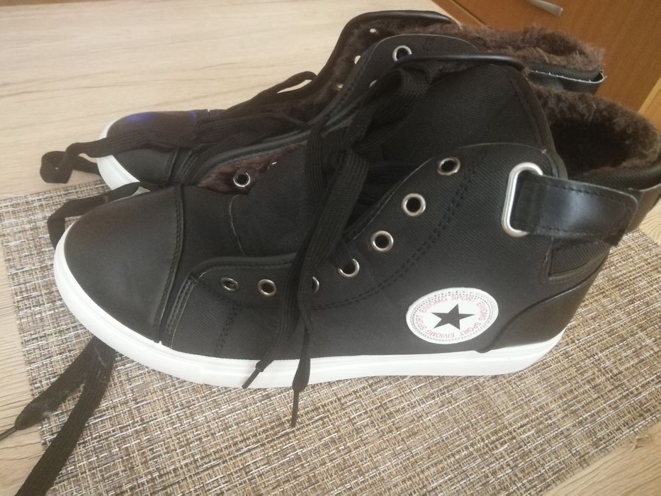 Кецове кожа+плат 42