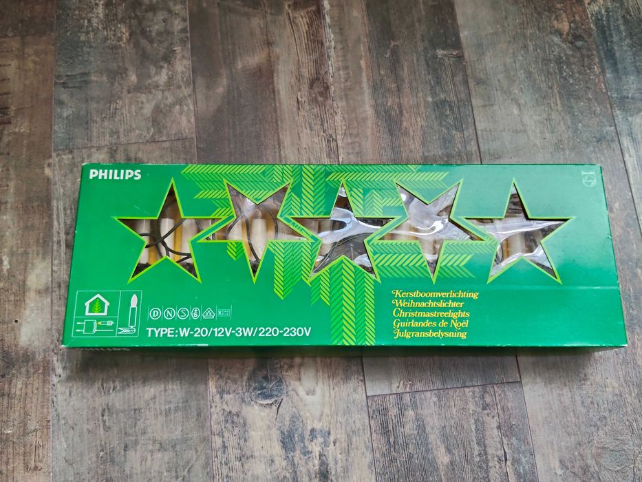 Instalatie de craciun Osram,Philips vintage