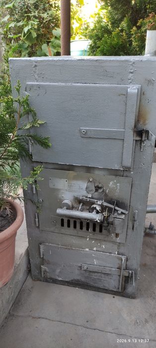 Печь на газы и твердом топливе