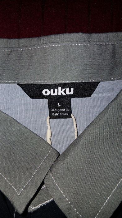 Из Америки, мужская рубашка "Ouku".