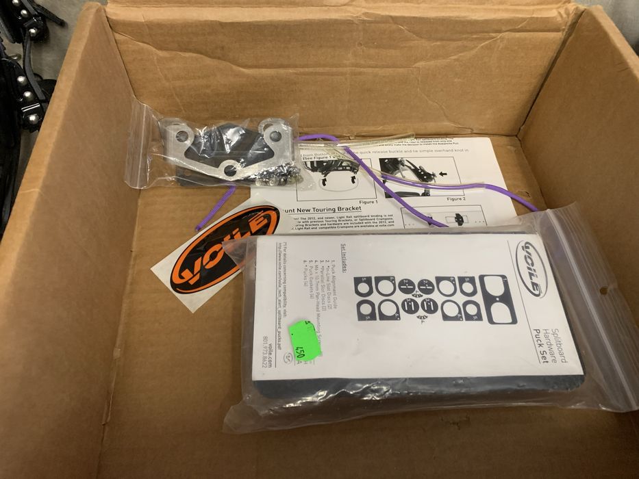 Legatturi noi splitboard fete Voile Light Rail S