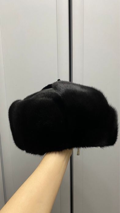 Шапка норковая финский мех