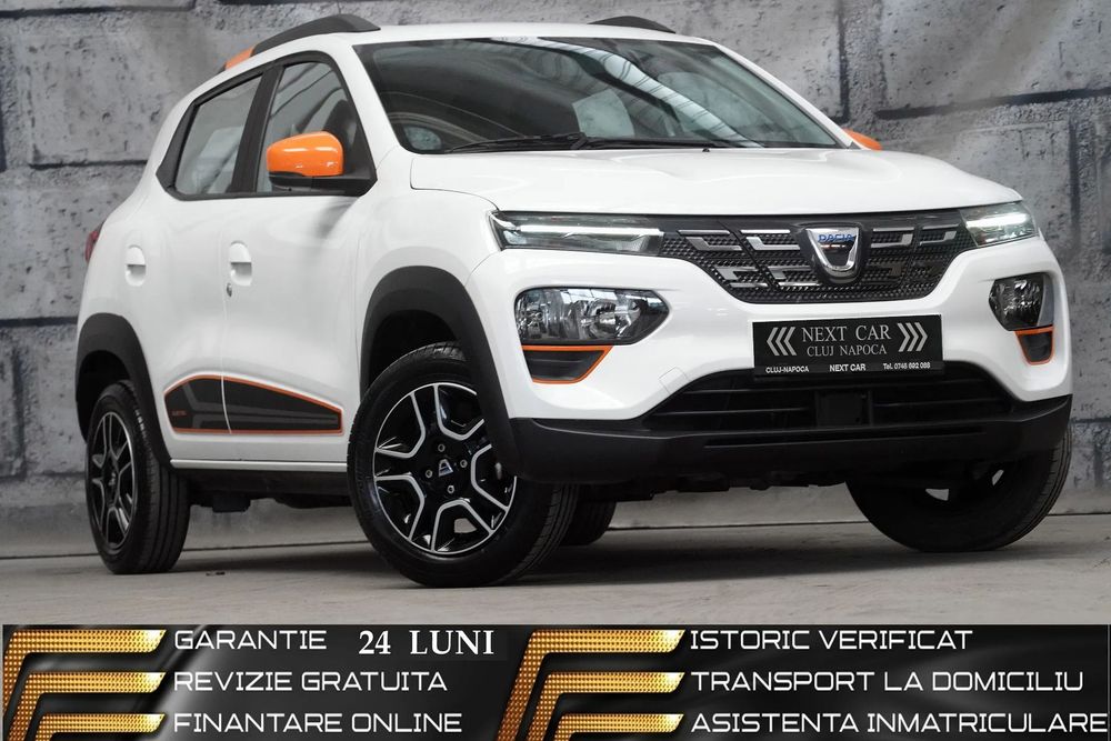 Dacia Spring GARANTIE 24 LUNI*RATE*Revizie*Piele*Clima*Navi*Camera*Pilot*Led*Full
