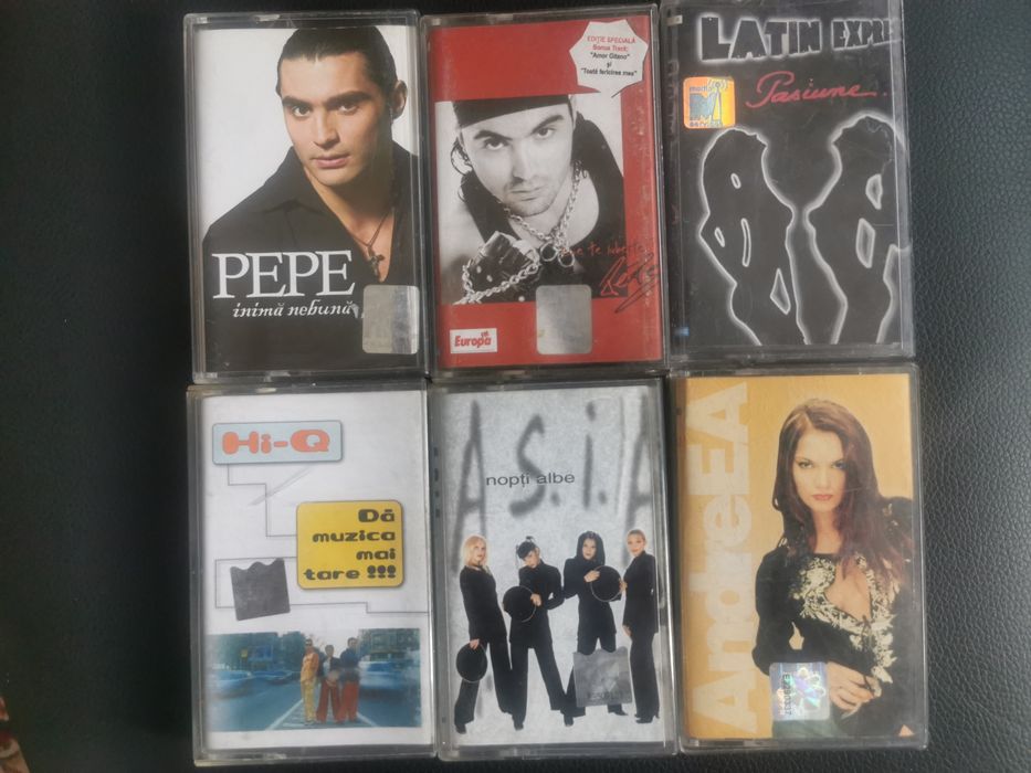 Casete audio Andreea Antonescu Pepe Latin Experess HI-Q Asia