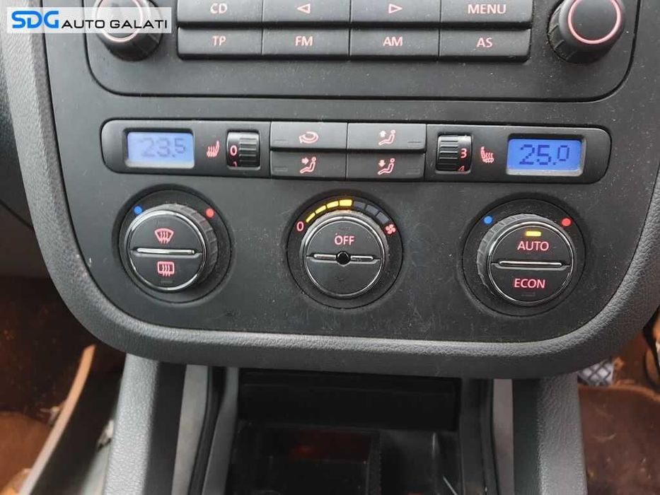 Panou Comanda AC Aer Conditionat Clima Climatronic cu Incalzire Scaune VW Golf 5 2004 - 2008