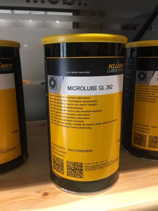 Kluber Microlube GL 262 Спец смазка для пограничного режима трения