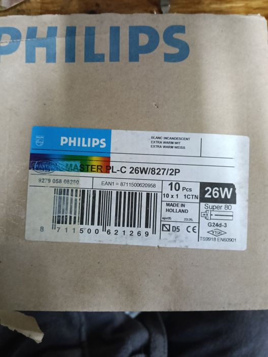 Becuri plafon PL-C 26 w/2P