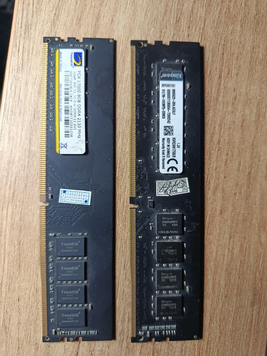Оперативки ddr4 4-8gb
