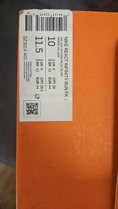 Nike react infinity run 3