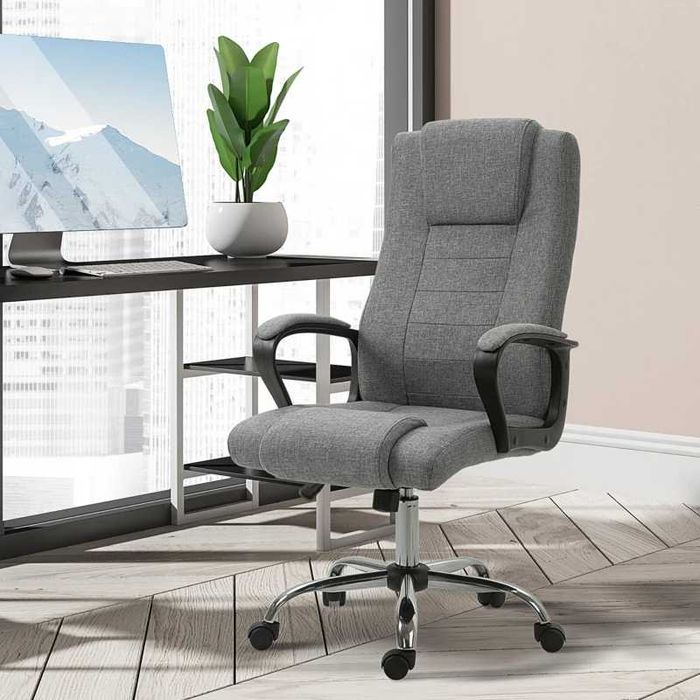 Scaune Birou Ergonomice , Gri inchis , doua modele , HOMCOM