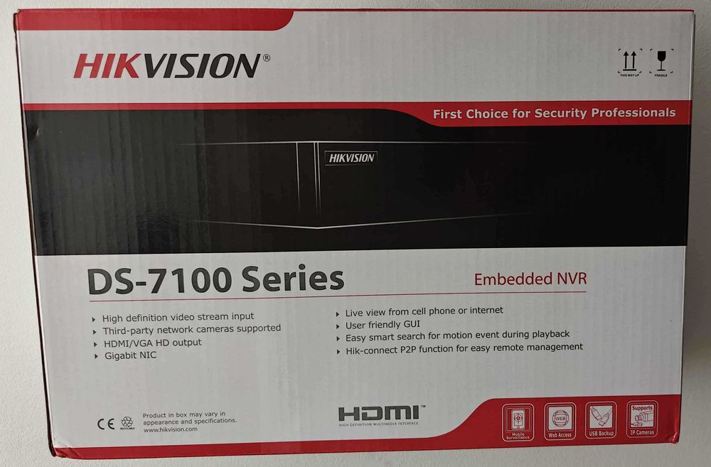 Camera IP PoE Hikvision 4 MP model DS-2CD1043G2-IUF Mic, Card, noua Sigilata