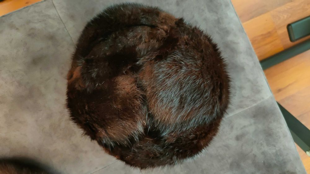 Шапка норковая мужская