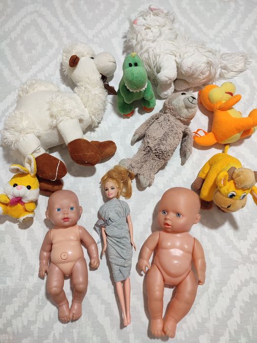 Детские игрушки 2 больших пакета