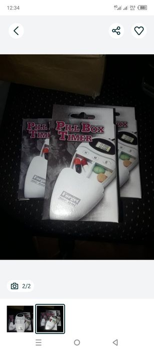 контейнер для таблеток с таймером