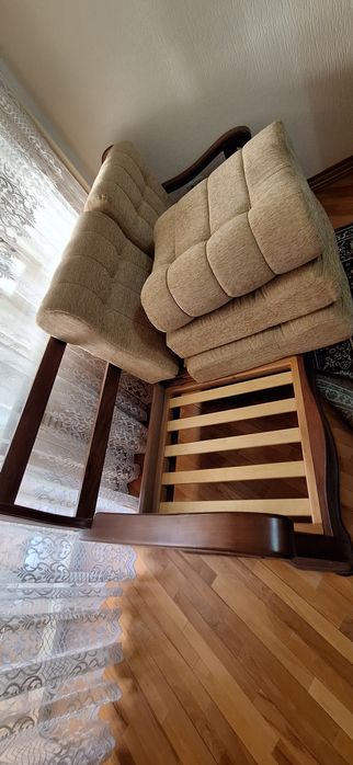Диван и кресло.Ортопед.Орех.Качество