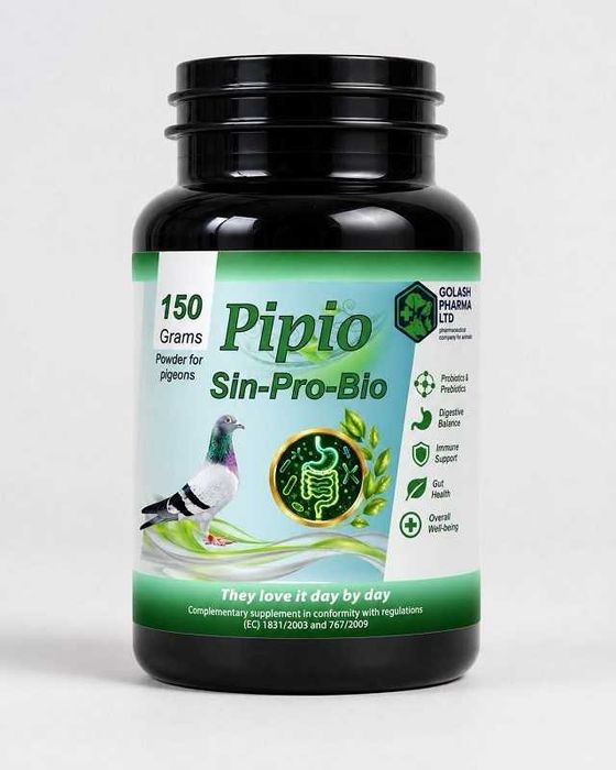 PiPio Sin-Pro-Bio – пробиотик и пребиотик за гълъби