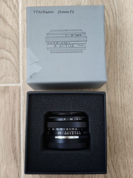 Obiectiv TTArtisan 25mm f/2 MF X-Mount Fuji