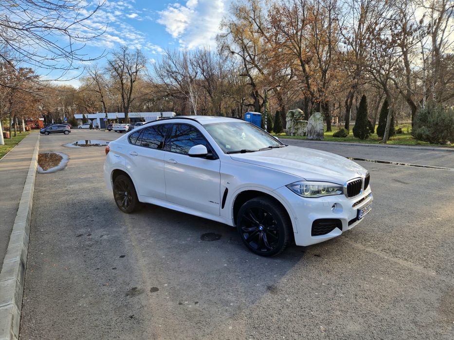 Vand BMW X6 alb perlat