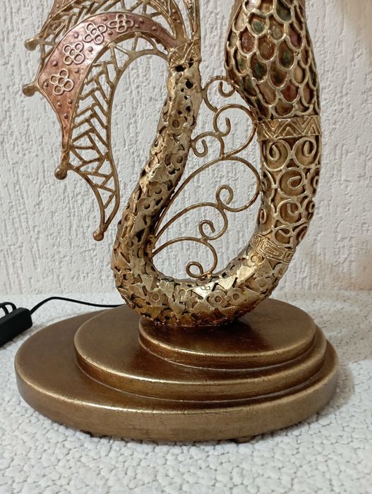 Две уникални много големи масивни и много красиви лампи - лампа