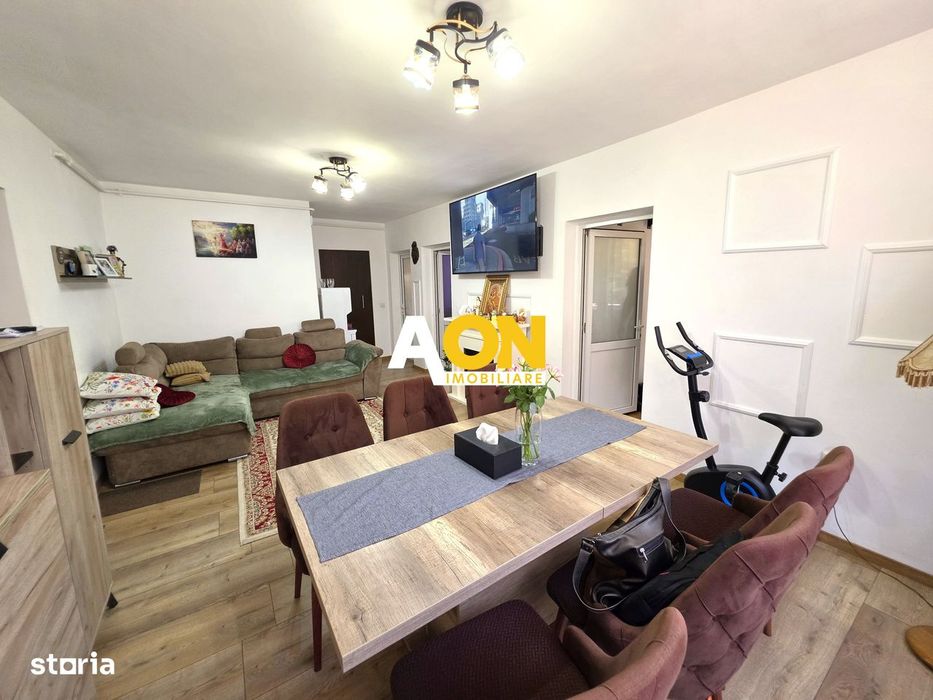 Apartament 3 camere, 2 balcoane, decomandat, mobilat, utilat, Ampoi 3 — fotografia 3