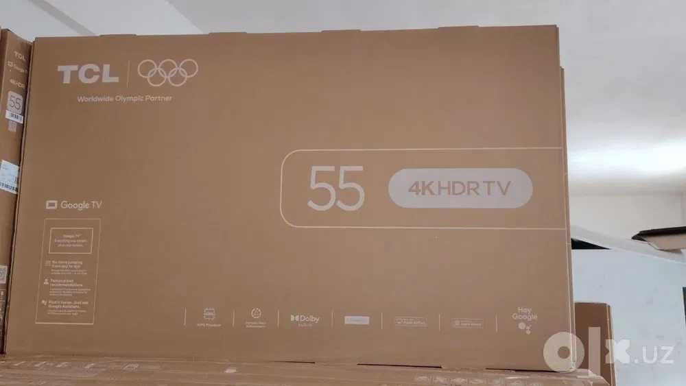 Телевизор TCL 55V6C HDR 4K GoogleTV Доставка Бесплатно 24/7 установка