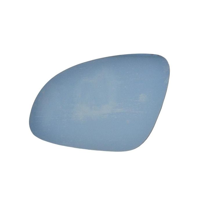 Geam oglinda VW Passat B5/B6 2003-2010, Golf 5 2003-, Golf Plus, Golf 6, Golf 6 Plus, Jetta 2005-2010; Sharan 2004-2010, Eos, Skoda Superb 2006-2008, Seat Alhambra   partea stanga Incalzita sticla albastra
