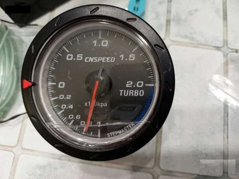 Бустметър,2 бара,с мап сензор,механичен,2 модела,52мм,60мм,Boostmeter