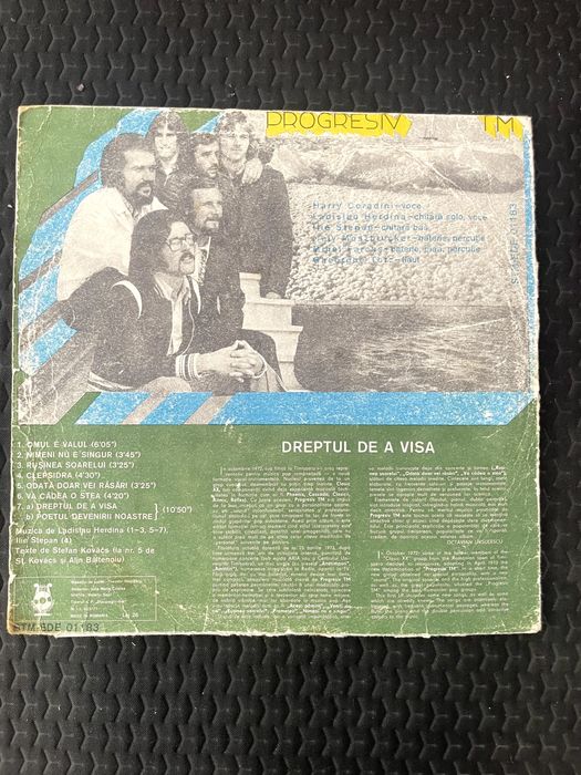 Disc vinyl Progresiv TM