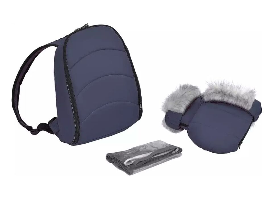 Продам санки-коляску Nika, синие