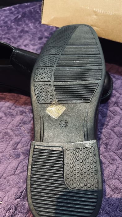 Pantofi barbati piele naturala noi in cutie