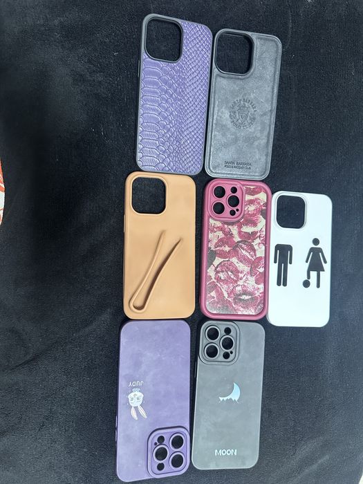 Набор чехлов для iPhone 14/15 pro max