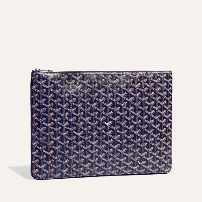 Клатч Goyard темно синий