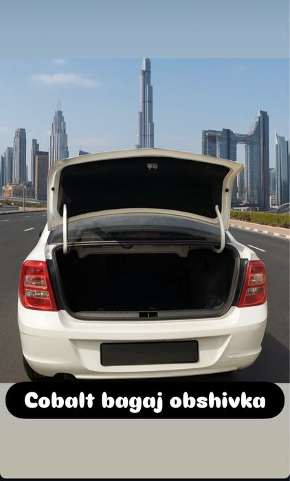 Cobalt avtomobili bagaj obshivka