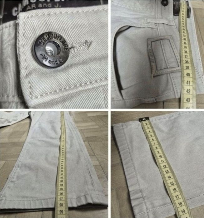 Pantaloni Camouflage AR and J, Slim Fit, Bărbați, Mărimea 46 (S)