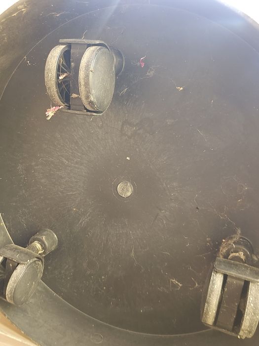 голяма Кашпа саксия за цветя растения на колелца за балкон тераса