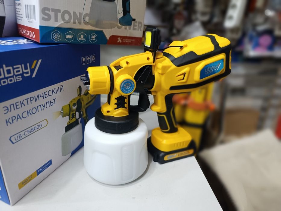 Краскопульт аккумуляторный пульверизатор