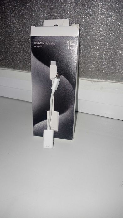 Переходник с Type-C на iPhone Lightning