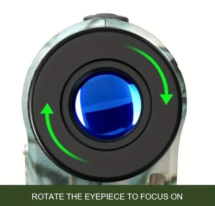 Промо! Далекомер 1000м 6-8х увеличение измерва скорост разстояние бино