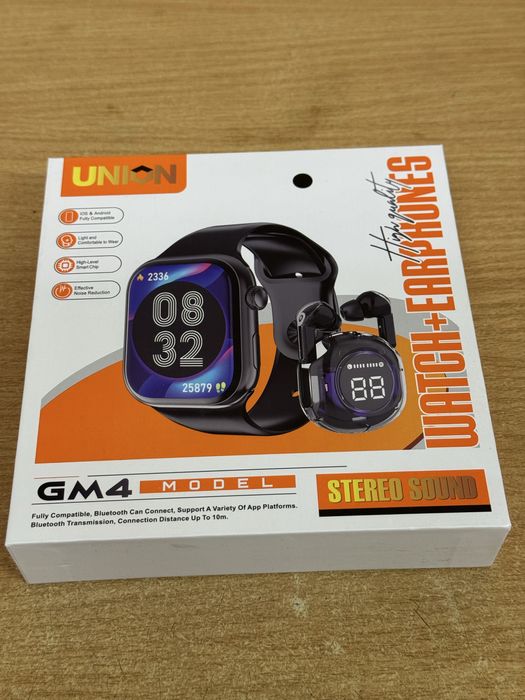 бокс Smart часы с наушником