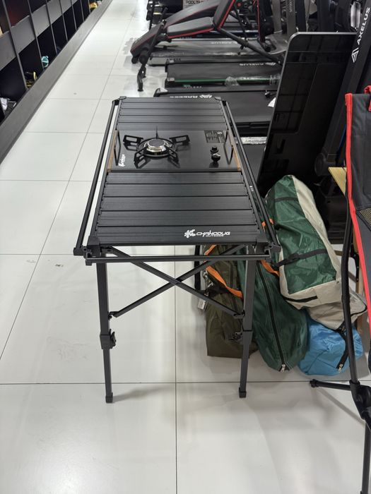 Газавоя плита со столом