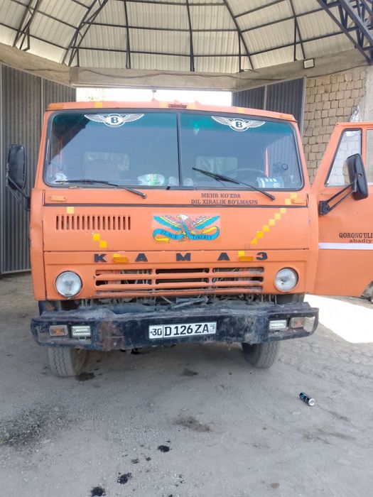 KAMAZ 5310 xolati yaxshi ishlab toribdi