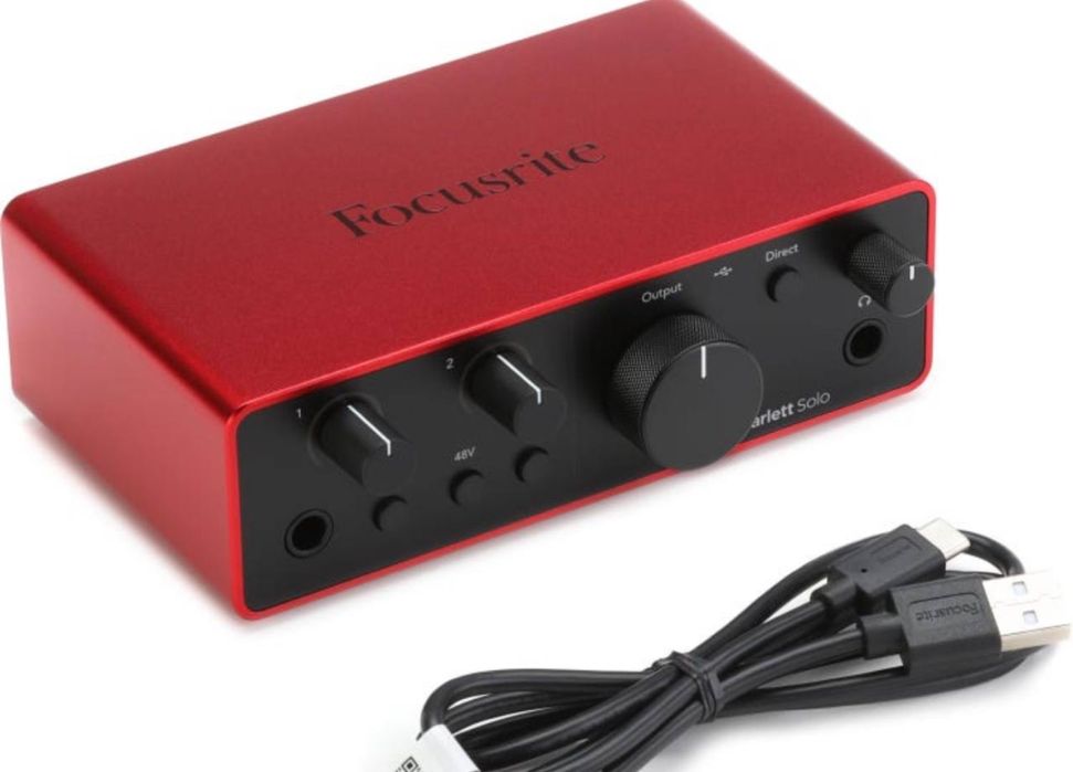 Focusrite Scarlett Solo 4th Gen