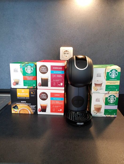 Като нова в кутията си кафемашина Delonghi Dolce Gusto Genio S Touch