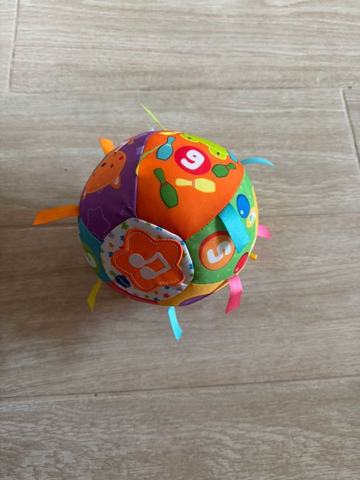 Vtech jucarie interactiva copii. Minge muzicala moale si distractiva