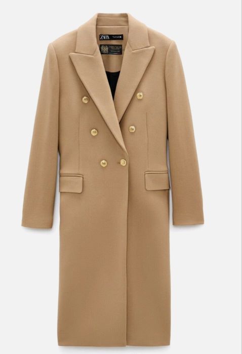 Zara limited edition вълнено палто